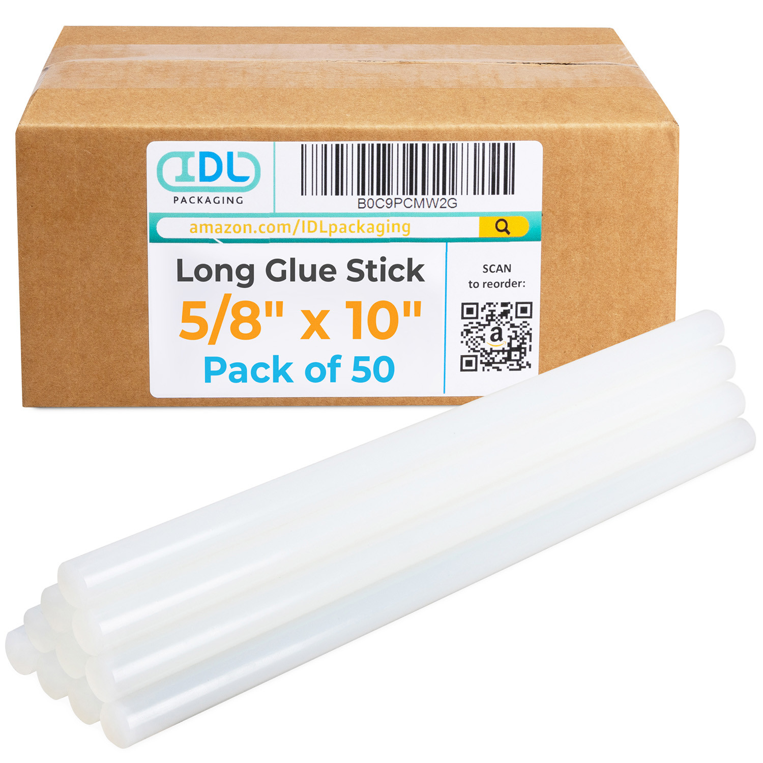 5/8" x 10" General Purpose Hot Glue Sticks for Glue Guns, Clear 5/8" x 10" General Purpose Hot Glue Sticks for Glue Guns, Clear 3